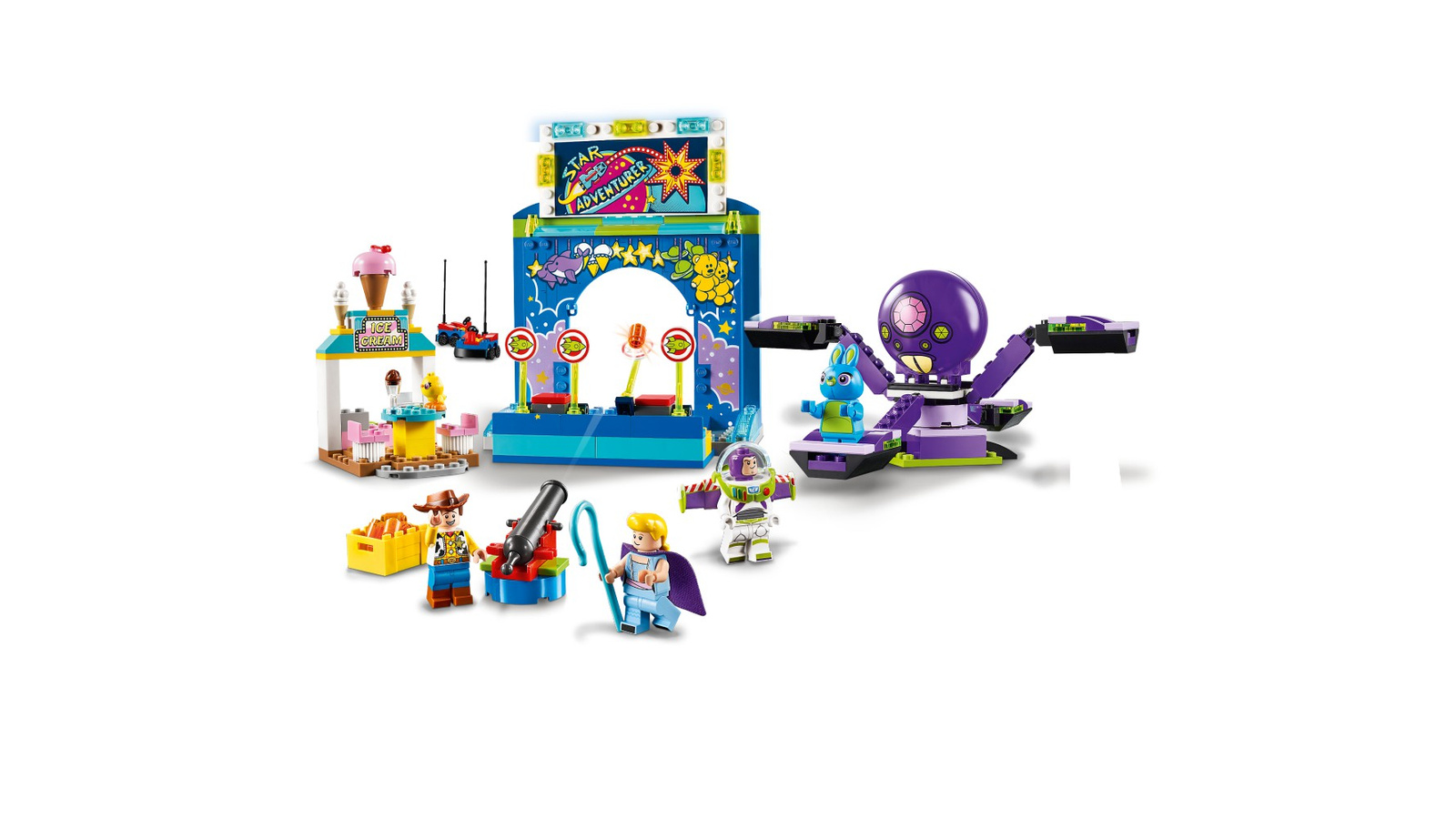 LEGO® TOY STORY 10770 KARNAWAŁOWE SZALEŃSTWO CHUDEGO I BUZZA