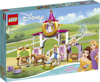 LEGO DISNEY PRINCESS  Królewskie stajnie Belli i Roszpunki 43195