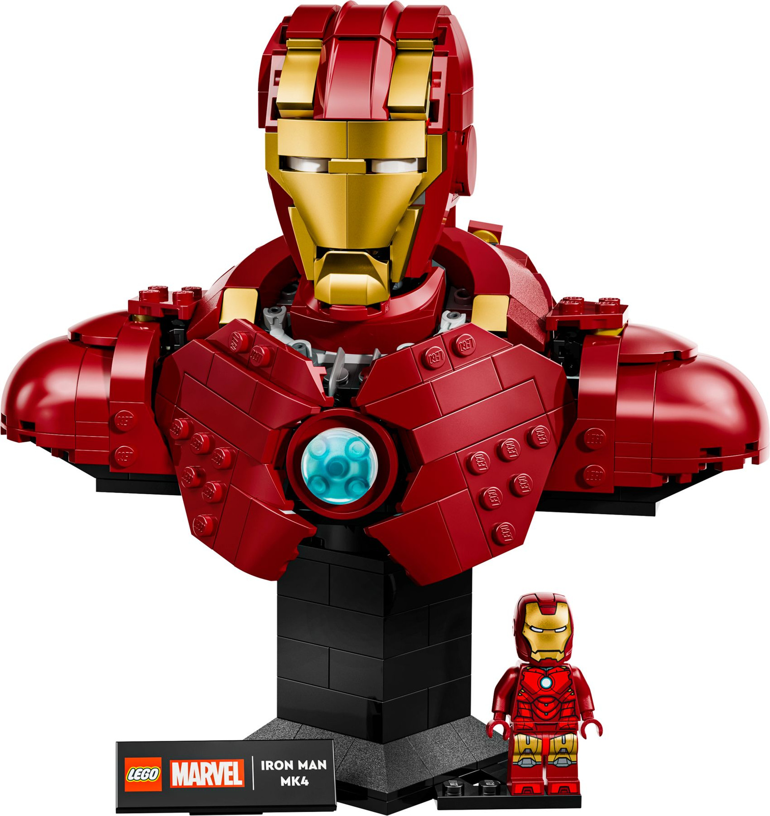 Lego Super Heroes 76327 Popiersie Iron Mana MK4