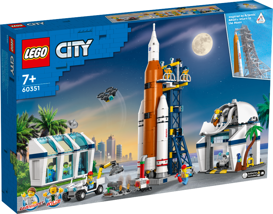 LEGO CITY Start rakiety z kosmodromu 60351