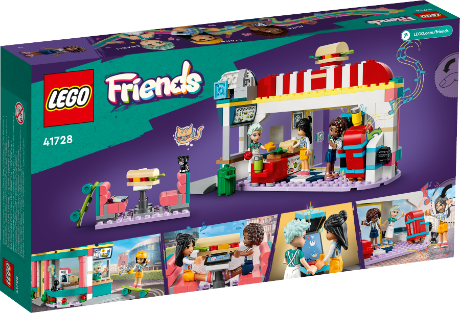 LEGO FRIENDS Bar w śródmieściu Heartlake 41728
