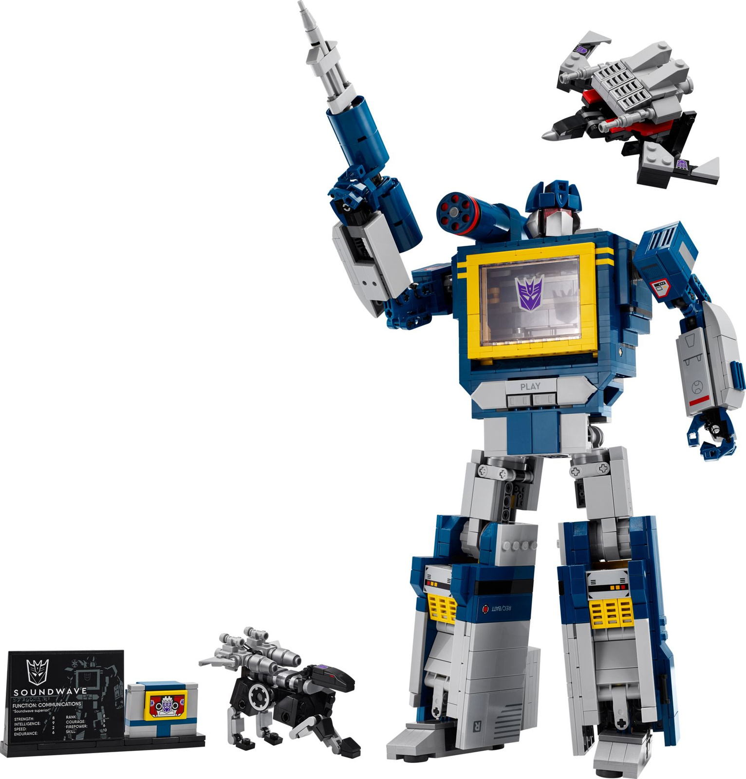 Lego Icons 10358 Transformers: Soundwave