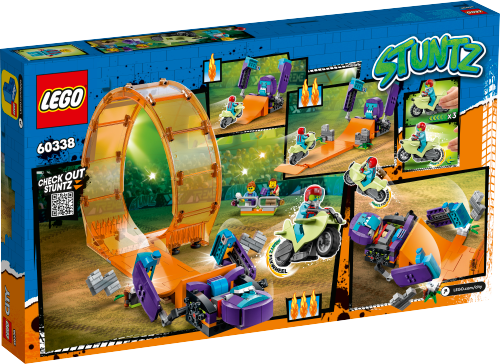 LEGO CITY Kaskaderska pętla i szympans demolka 60338