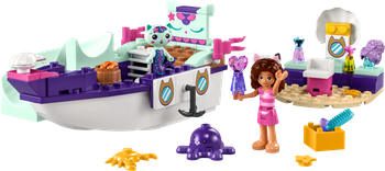 LEGO Gabby's Dollhouse Statek i spa Gabi i Syrenkotki 10786