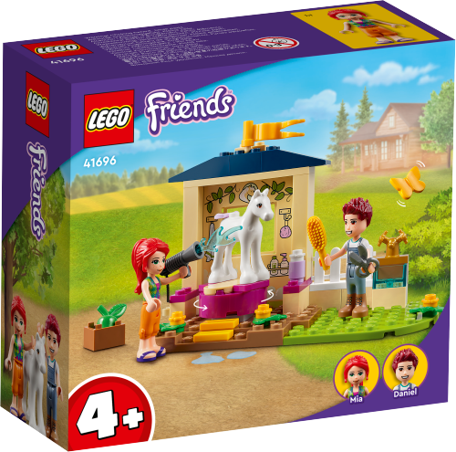 LEGO FRIENDS Kąpiel dla kucyków w stajni 41696