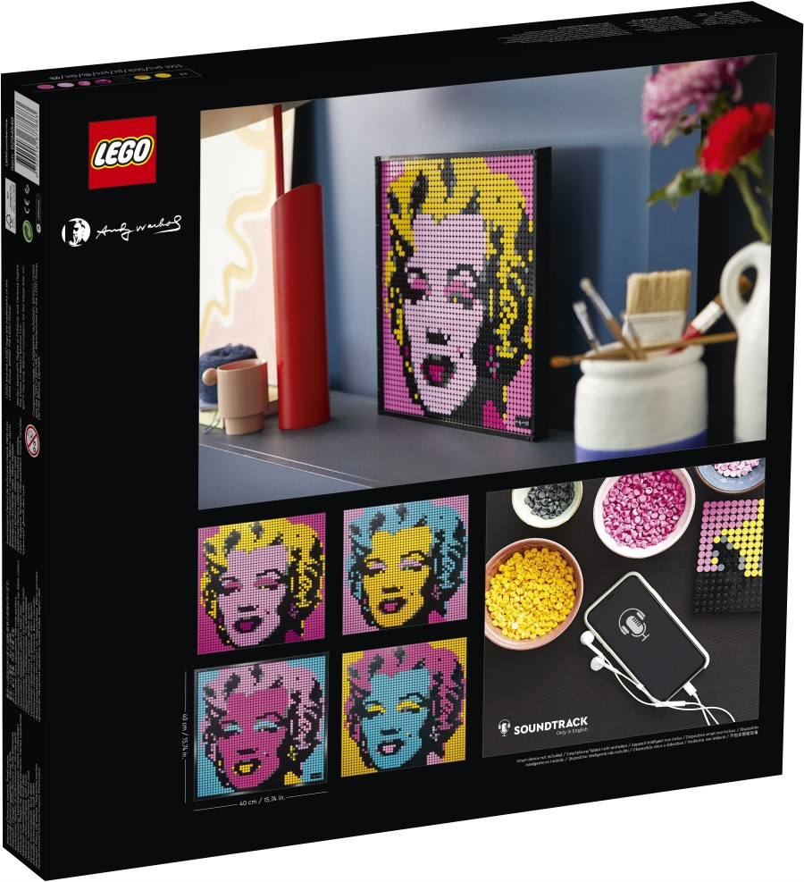 LEGO Art Marilyn Monroe Andy’ego Warhola 31197