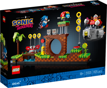 LEGO IDEAS Sonic the Hedgehog™ — Strefa Zielonego Wzgórza 21331