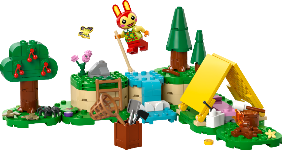 LEGO ANIMAL CROSSING Zabawy na świeżym powietrzu Bunnie 77047
