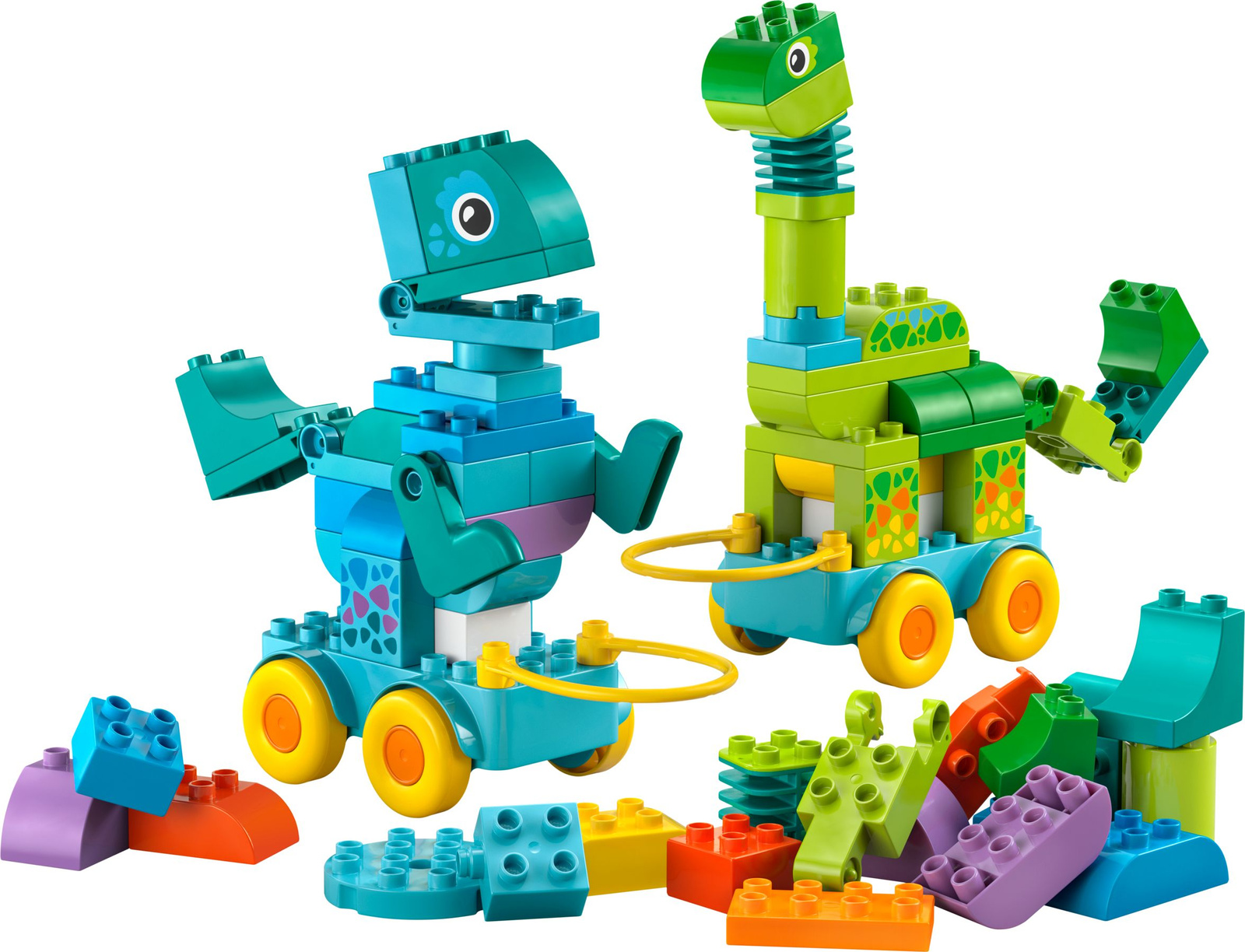 Lego Duplo 10451 3 w 1 Dinozaury na kółkach