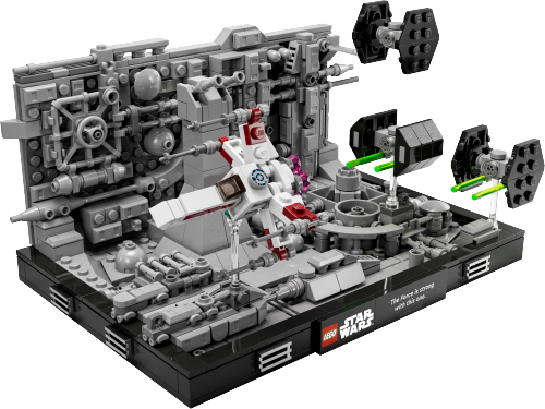 LEGO STAR WARS Diorama: Szturm na Gwiazdę Śmierci™ 75329