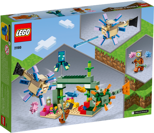 LEGO MINECRAFT Walka ze strażnikami 21180