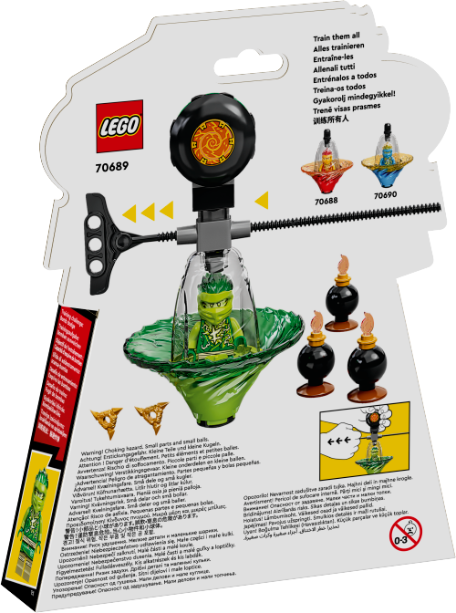 LEGO NINJAGO Szkolenie wojownika Spinjitzu Lloyda 70689