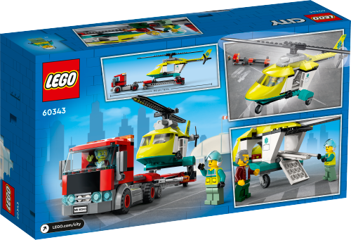 LEGO CITY Laweta helikoptera ratunkowego 60343