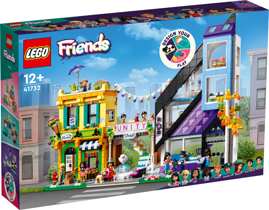 LEGO FRIENDS Sklep wnętrzarski i kwiaciarnia w śródmieściu 41732