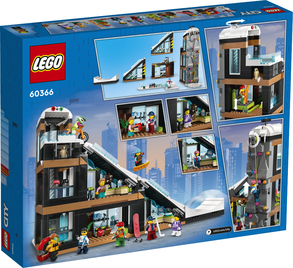LEGO CITY Centrum narciarskie i wspinaczkowe 60366