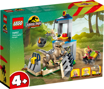 LEGO JURASSIC WORLD Ucieczka welociraptora 76957