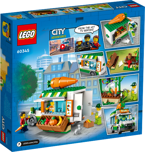 LEGO CITY Furgonetka na targu 60345