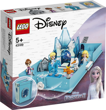 LEGO DISNEY PRINCESS  Książka z przygodami Elsy i Nokka 43189
