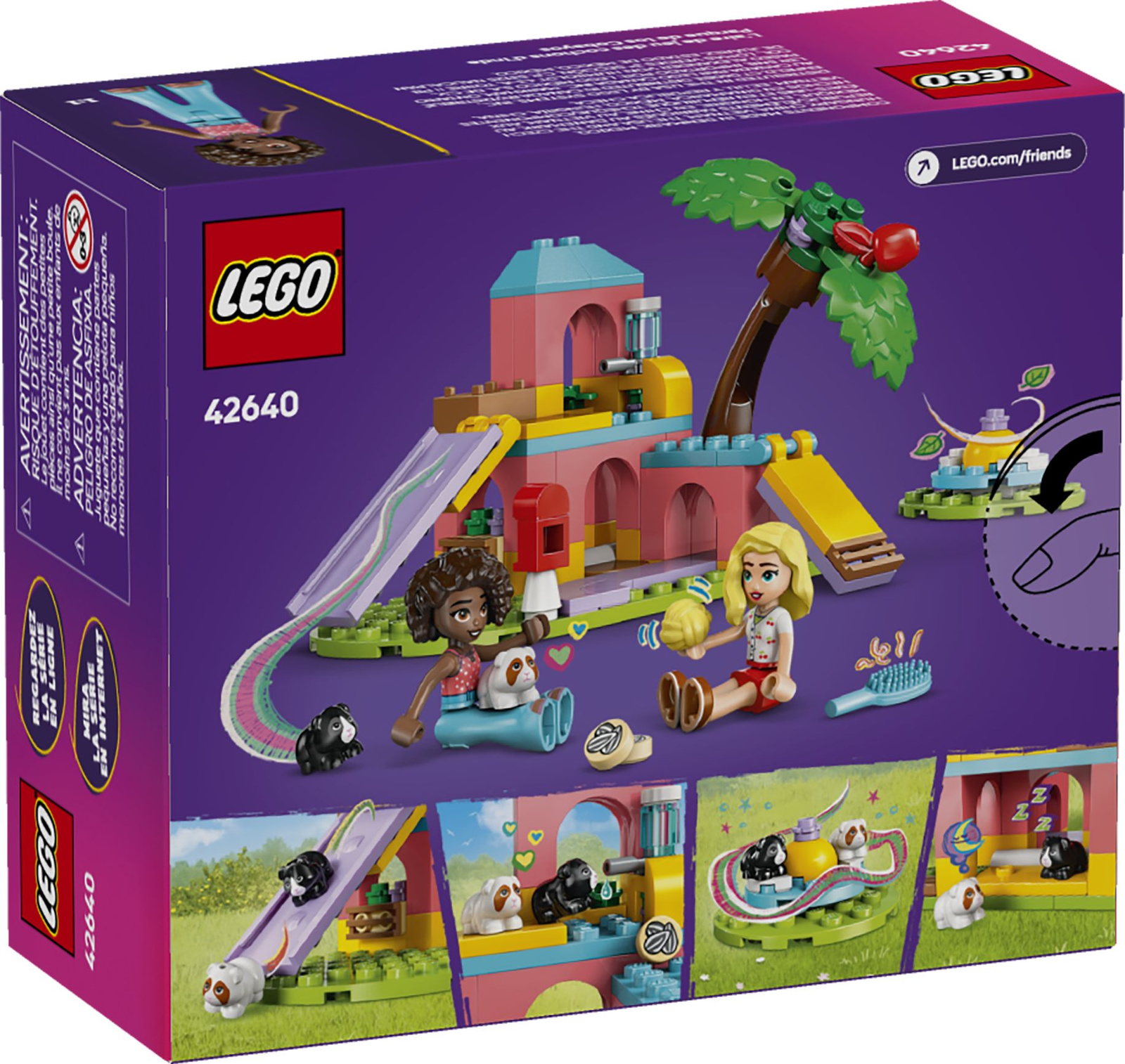 Lego Friends 42640 Plac zabaw dla świnek morskich
