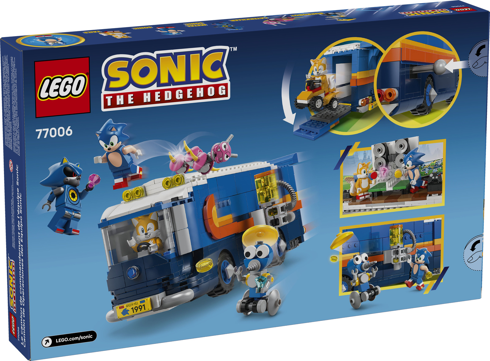 Lego Sonic 77006 Sonic i pojazd do zadań specjalnych
