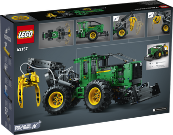 LEGO TECHNIC Ciągnik zrywkowy John Deere 948L-II 42157