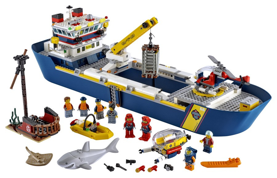 LEGO CITY  Statek badaczy oceanu 60266