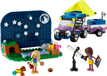 LEGO FRIENDS Kamper z mobilnym obserwatorium gwiazd 42603