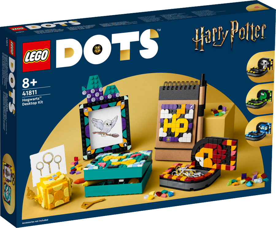 LEGO DOTS Zestaw na biurko z Hogwartu 41811