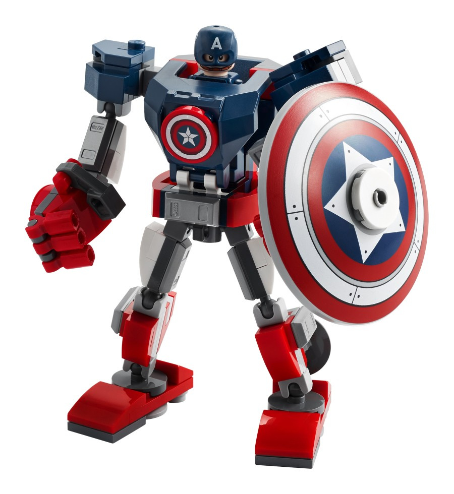 LEGO SUPER HEROES  Opancerzony mech Kapitana Ameryki  76168