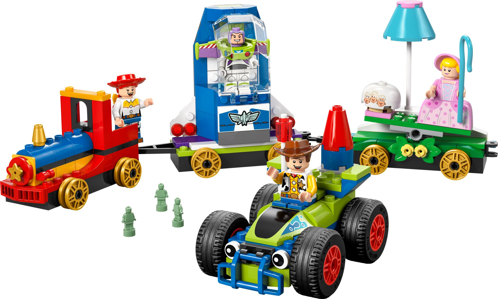 Lego Disney 43264 Toy Story — Okolicznościowy pociąg i Pan Sterowany
