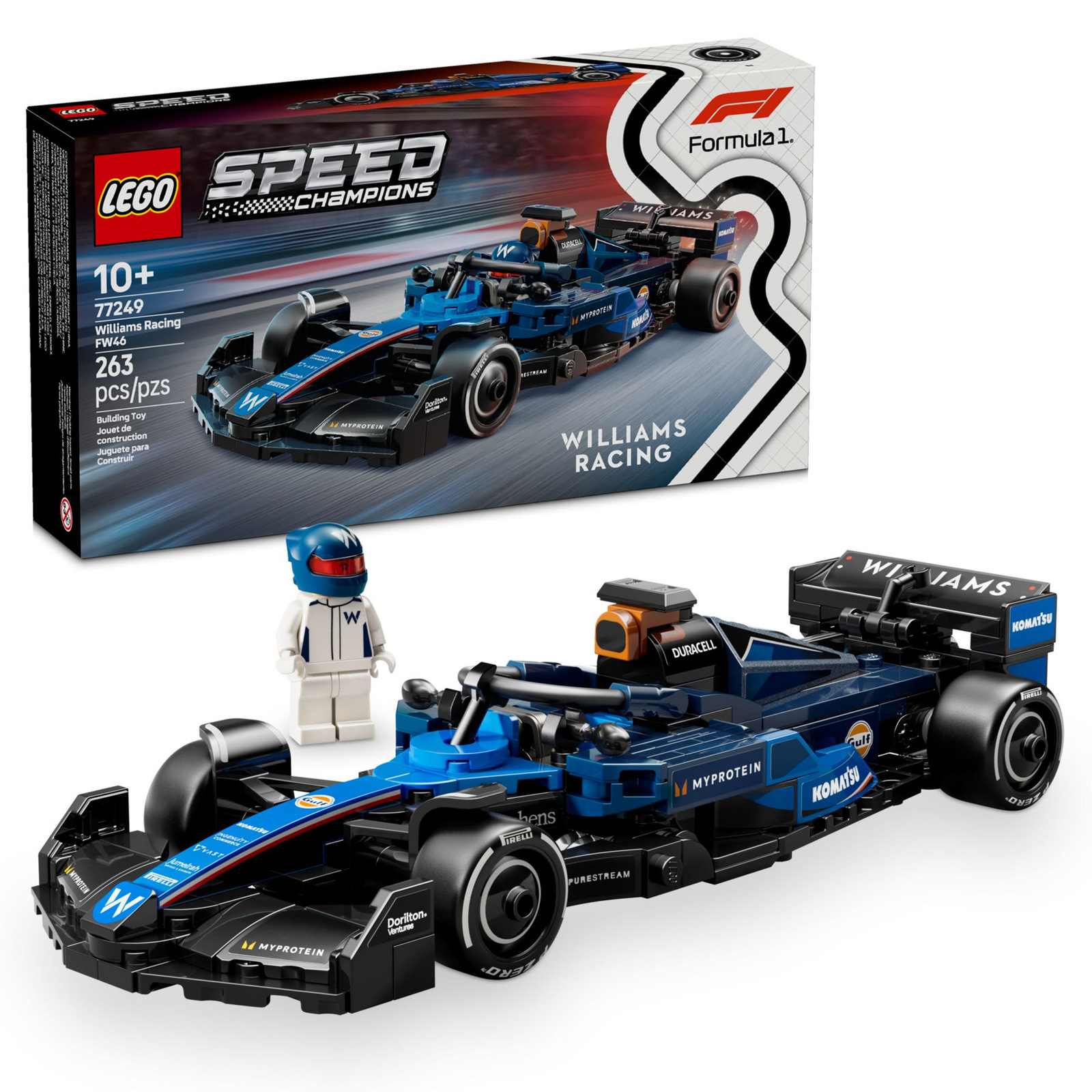 Lego Speed Champions 77249 Bolid F1 Williams Racing FW46