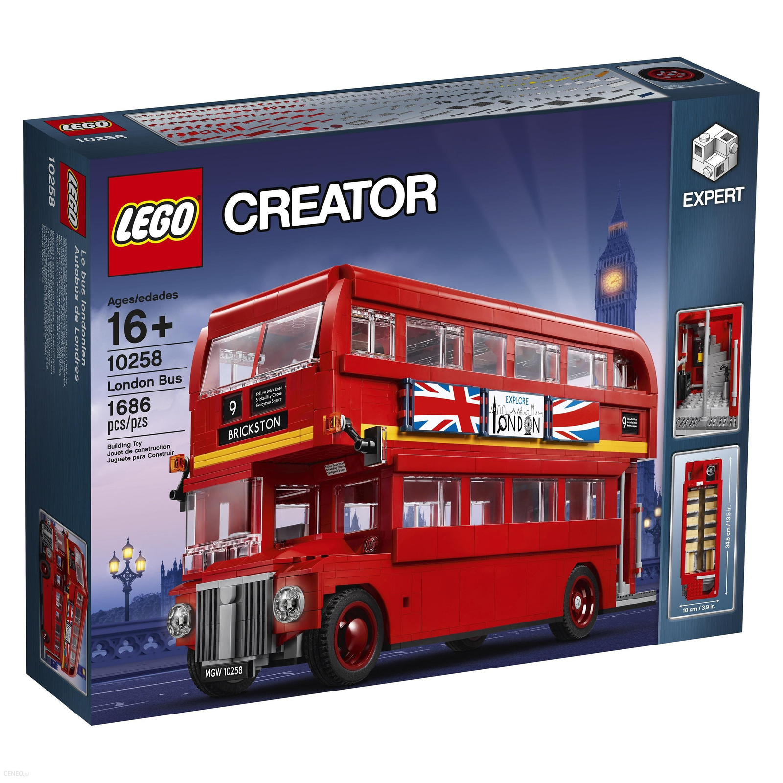 CREATOR EXPERT 10258 LONDYŃSKI AUTOBUS