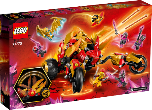 LEGO NINJAGO Złoty smoczy ścigacz Kaia 71773