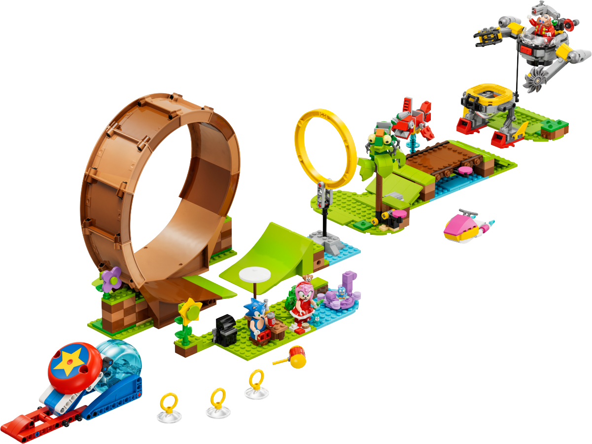 LEGO SONIC Sonic — wyzwanie z pętlą w Green Hill 76994