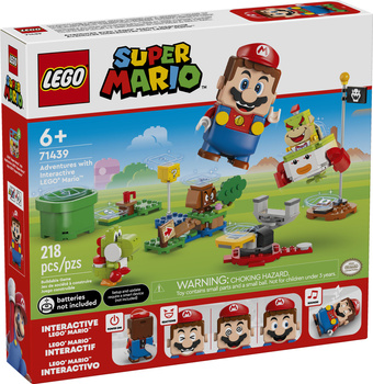 Lego Super Mario 71439 Przygody z interaktywną figurką LEGO Mario