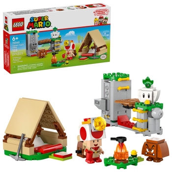 Lego super Mario 72040 Captain Toad i obóz