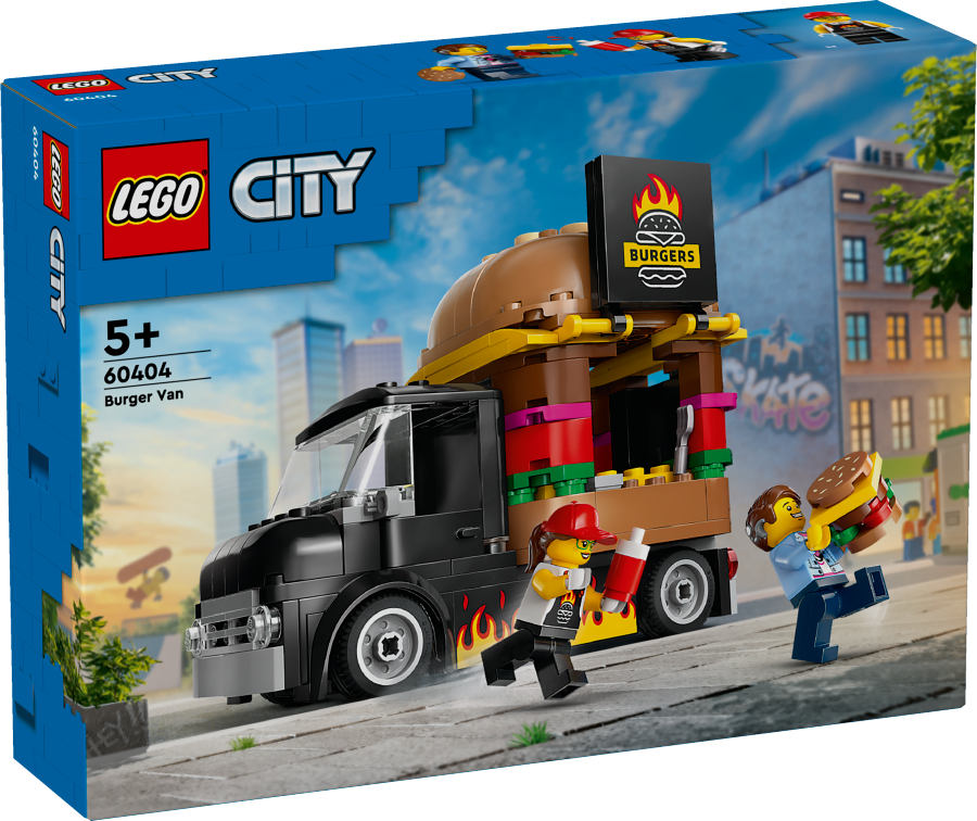 LEGO CITY Ciężarówka z burgerami 60404