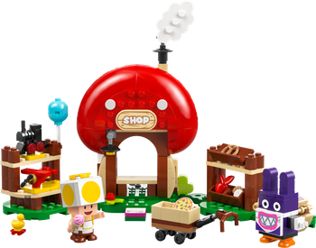 LEGO SUPER MARIO Nabbit w sklepie Toada — zestaw rozszerzający 71429