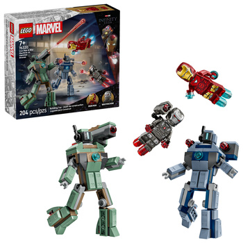 Lego Super Heroes 76320 Iron Man i War Machine kontra drony Hammera