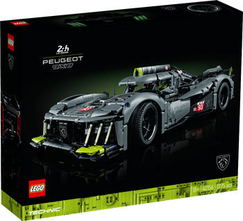 LEGO TECHNIC PEUGEOT 9X8 24H Le Mans Hybrid Hypercar 42156