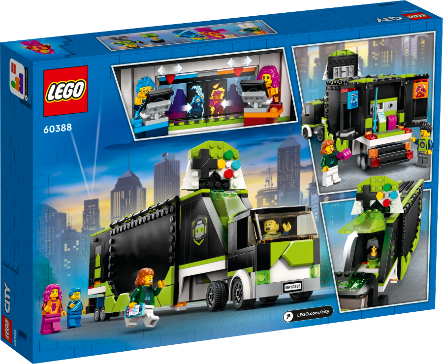 LEGO CITY Ciężarówka na turniej gier 60388