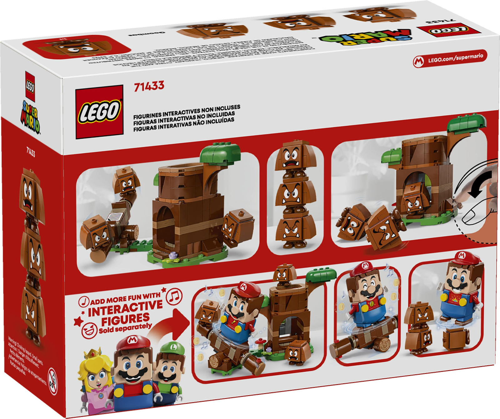 Lego Super Mario 71433 Goomba i plac zabaw