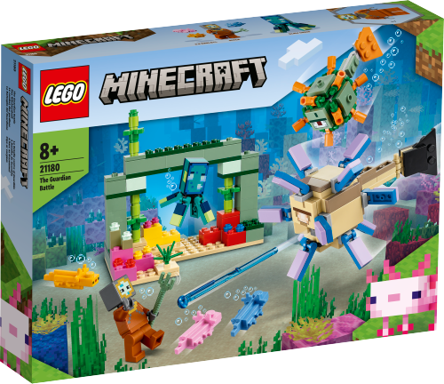 LEGO MINECRAFT Walka ze strażnikami 21180