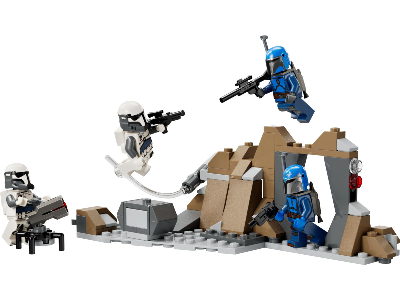Lego Star Wars 75373 Zasadzka na Mandalorze - zestaw bitewny