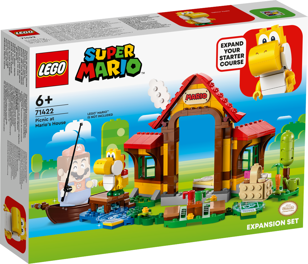 LEGO SUPER MARIO Piknik w domu Mario — zestaw rozszerzający 71422