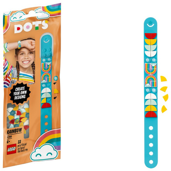 LEGO DOTS   Bransoletka z tęczą 41900