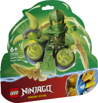 lego ninjago Smocza moc Lloyda — obrót spinjitzu 71779