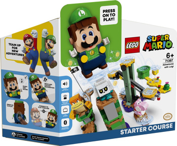 LEGO SUPER MARIO  Przygody z Luigim — zestaw startowy 71387