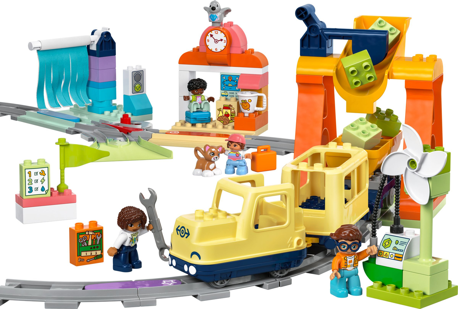 Lego Duplo 10428 Duży interaktywny pociąg miejski