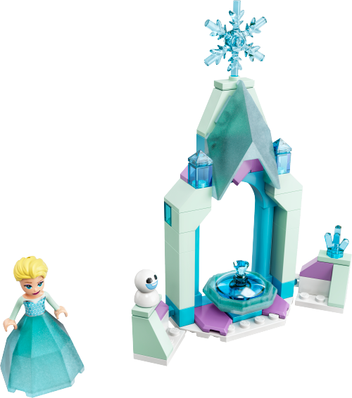 LEGO DISNEY PRINCESS Dziedziniec zamku Elzy 43199